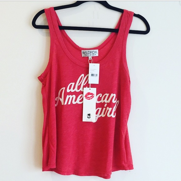 New Wildfox All American Girl Top - Picture 5 of 6